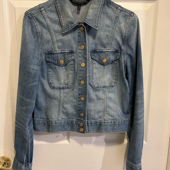 White House Black Market Denim Jacket - Picture 9 of 9